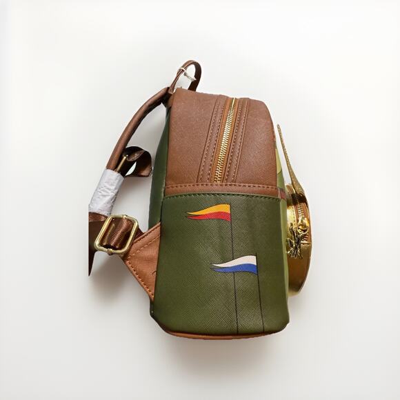 Loungefly Green and Gold Backpack, NWT main image 9
